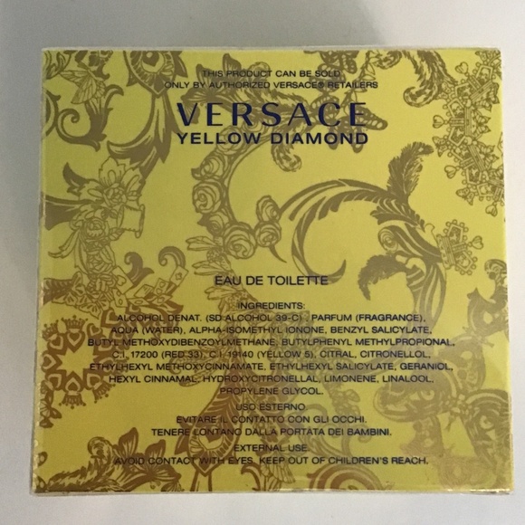 Versace Yellow Diamond eau de toilette 50ml natural spray - Picture 3 of 6
